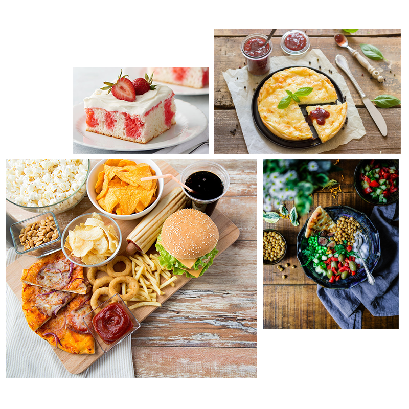 Glicen app booking table and enjoying dinner